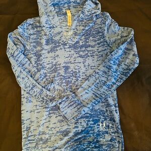 Alluzion Blue Hoodie with logo